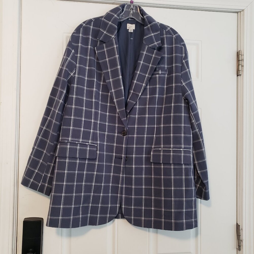 A NEW DAYMULTICOLOR LONGSLEEVE WOMAN JACKET SIZE XXLFULLY LINNED